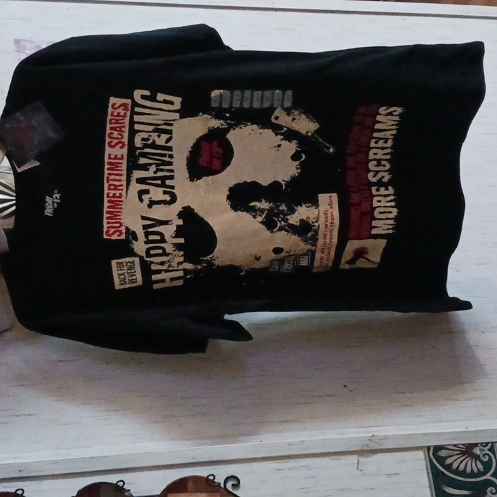Friday the 13th Black Crewneck Tshirt